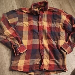 Bass Pro Shops Multicolor Plaid Shirt